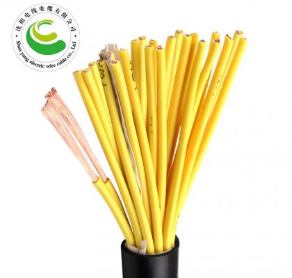 24芯  ZR-YJV 24*0.5mm?--24*2.5mm? 铜芯聚氯乙烯绝缘聚乙烯护套节制软电缆  铜芯电