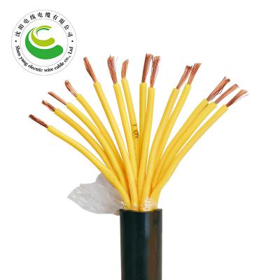 14芯  ZR-YJV 14*0.5mm?--14*2.5mm? 铜芯聚氯乙烯绝缘聚乙烯护套节制软电缆  铜芯电缆