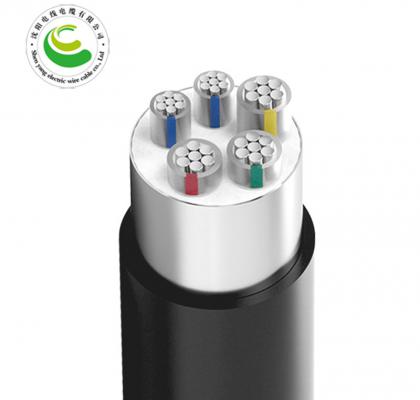 3+2芯  ZR-YJLV22 3*16+2*10mm?--3*300+2*150mm? 铝芯交联聚乙烯绝缘聚氯乙烯护套钢带铠装电力电缆